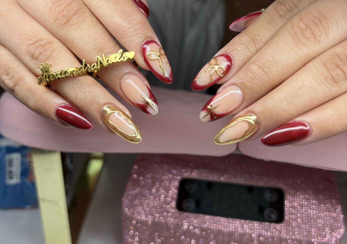 Long  Set Acrylic Nails #4 #5