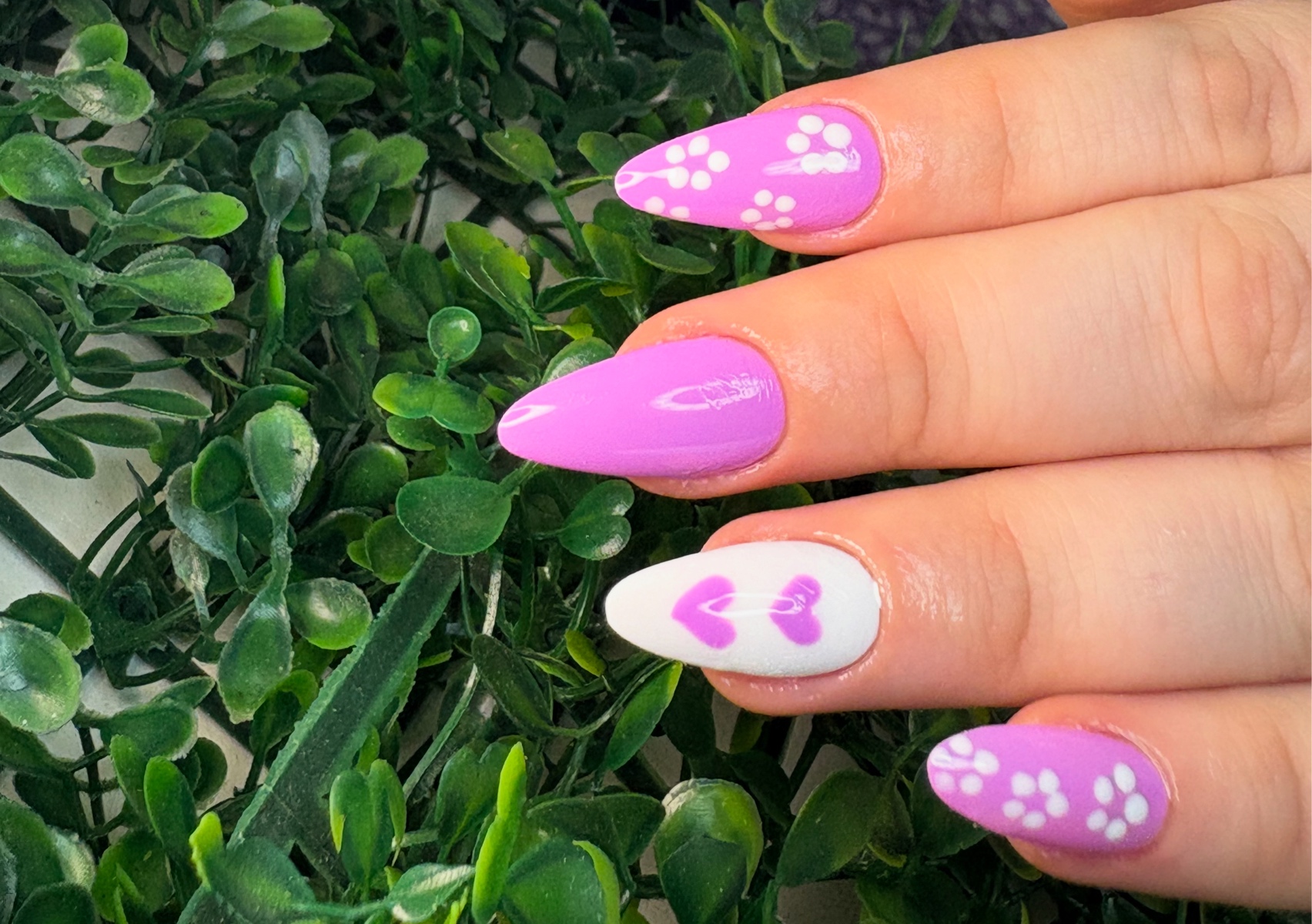 Gel semipermanente con diseño