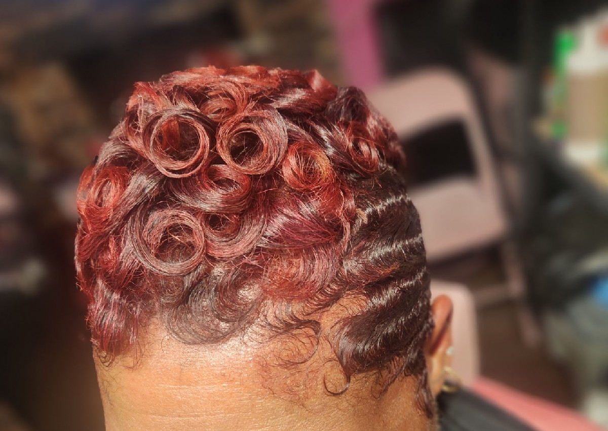 Pin curls add to service