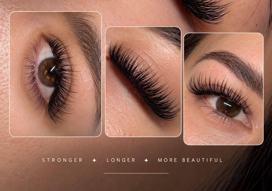 LED/UV lash extensions (retention 2 months) (3/3)