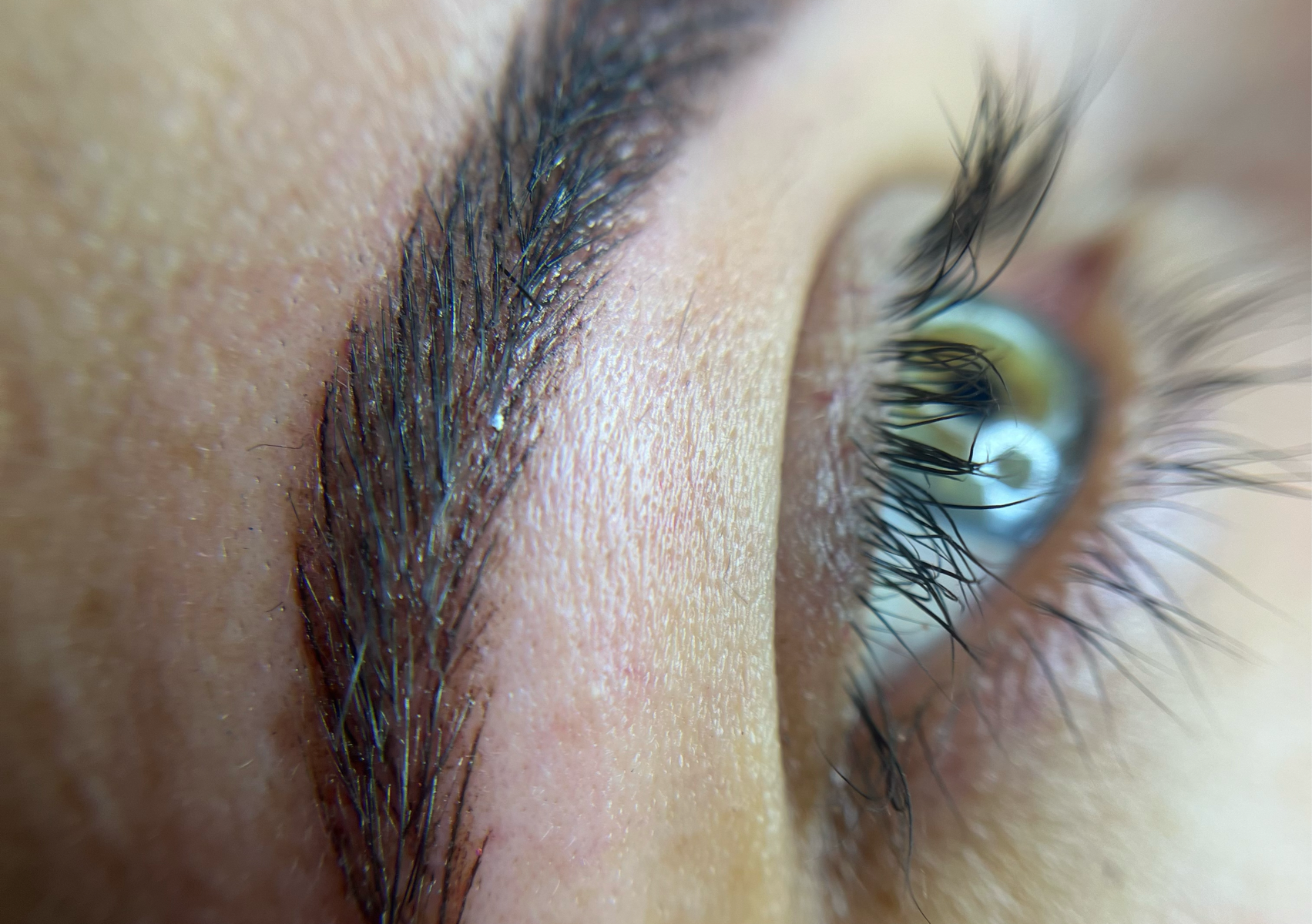 microblading  pelo a pelo tecnica Microshading