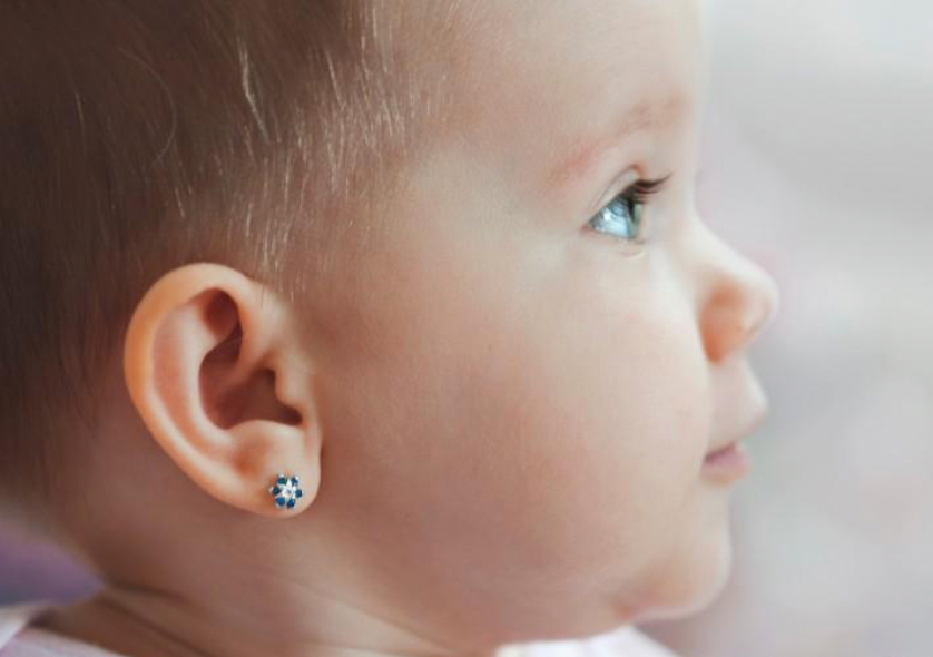 Kids Lob piercing both sides