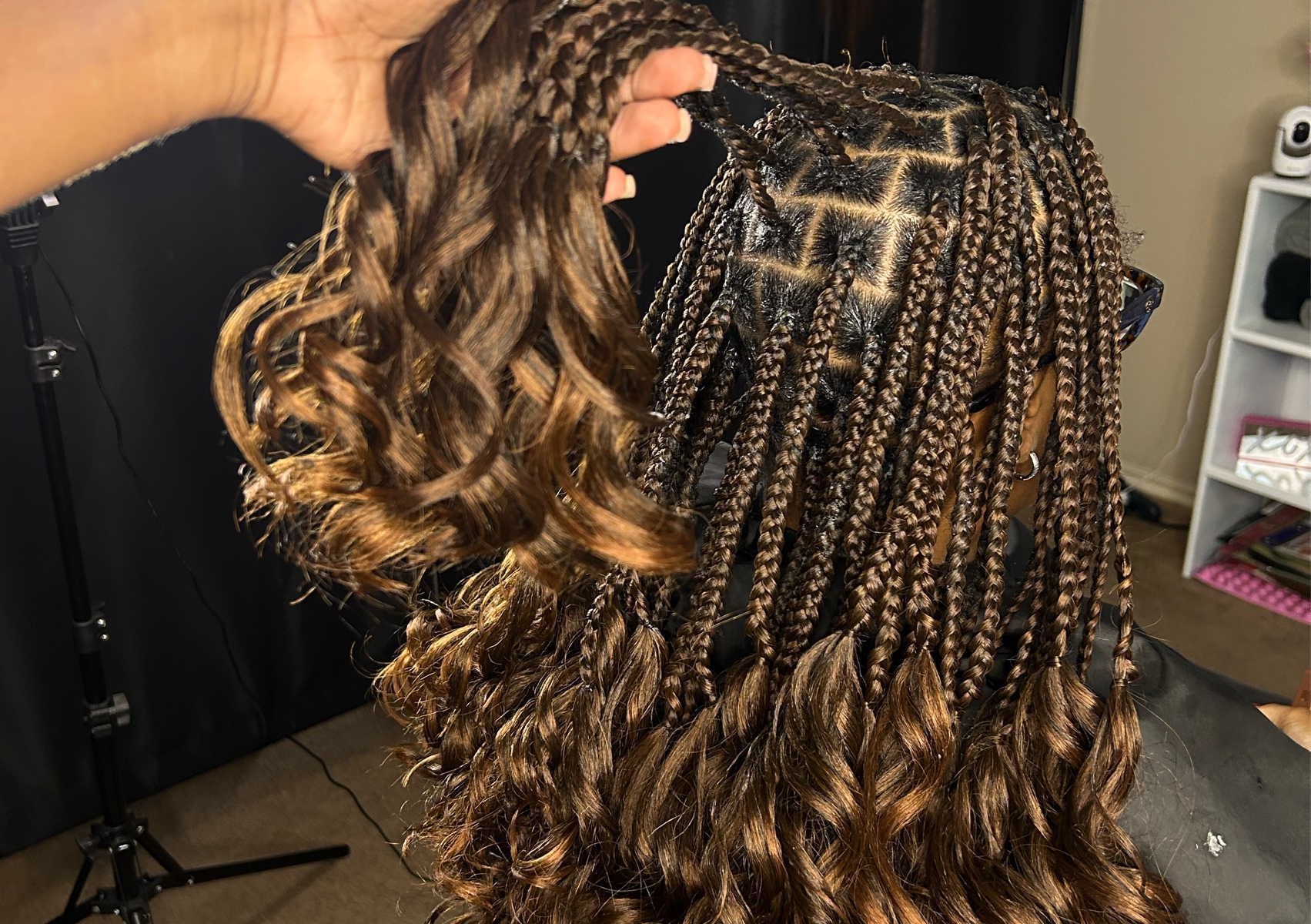 Smedium French Curl
