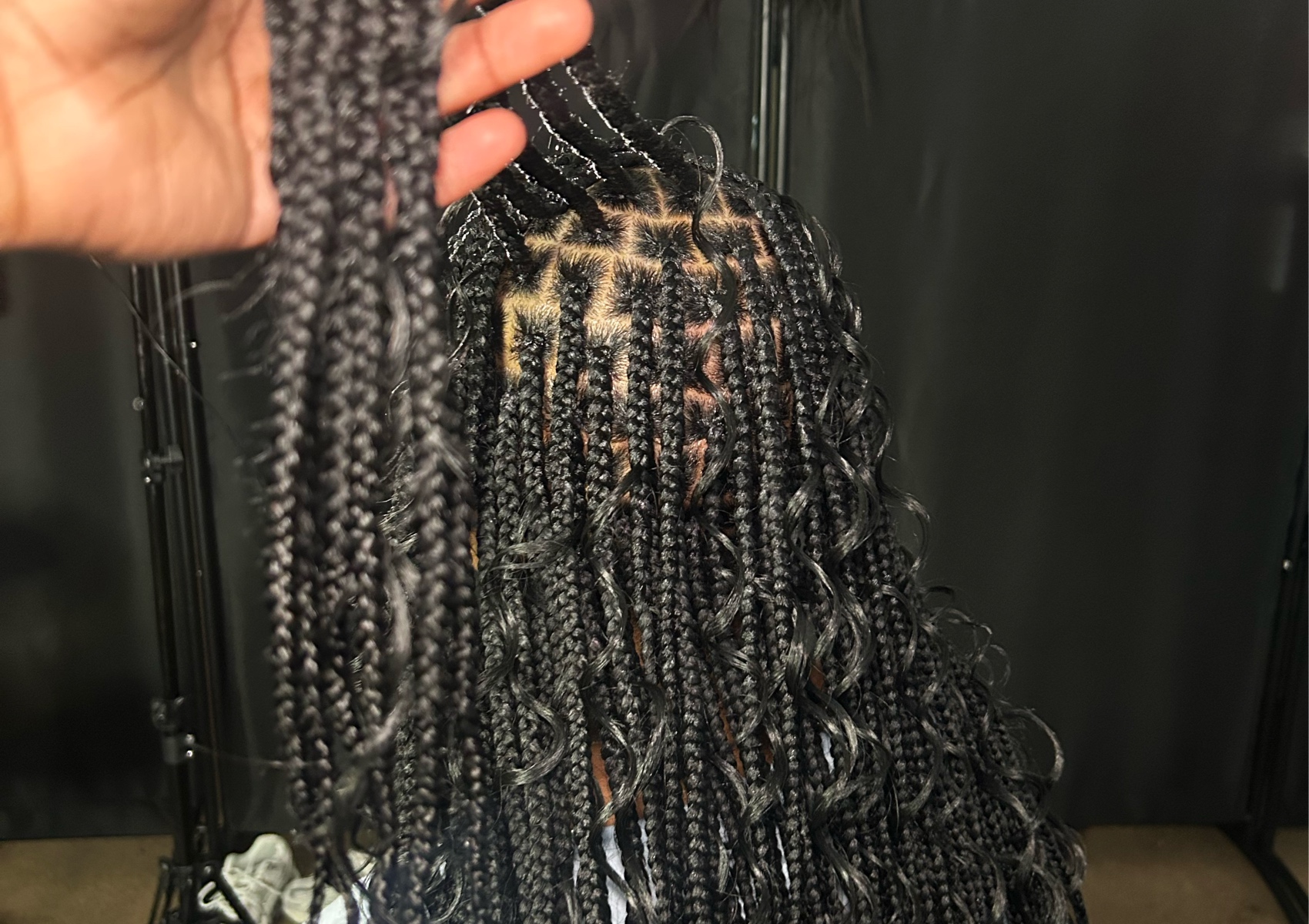 Small Knotless Braids 