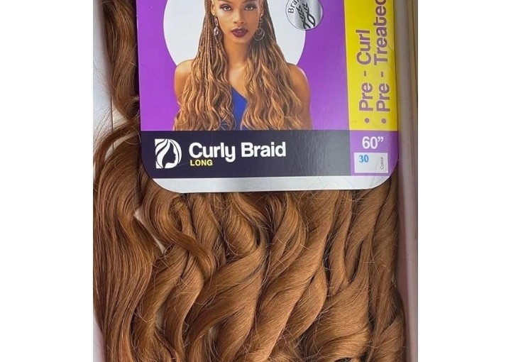 Darling Empress Curly Braid(Long) 60" length 