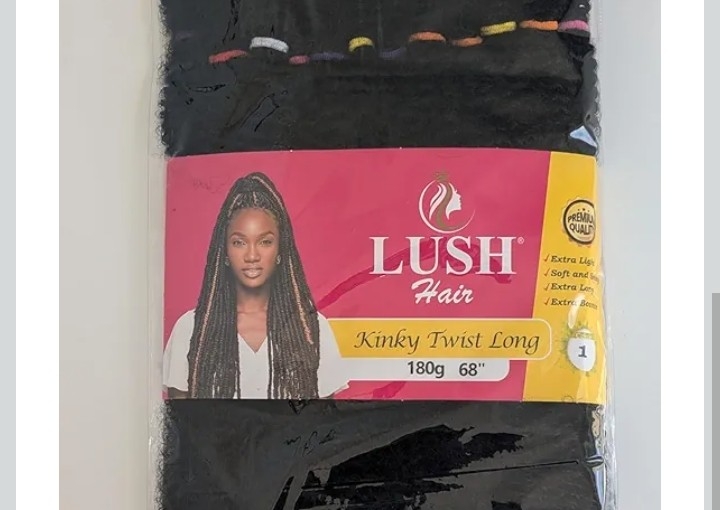 Lush Kinky Twist (Long)- 68" length, 180grams