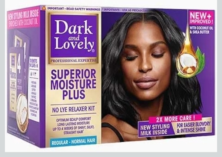 Dark and Lovely  No Lye Relaxer Kit