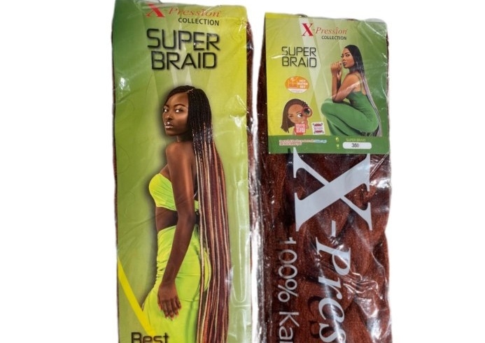 Xpression Super Braids-100" length,330grams