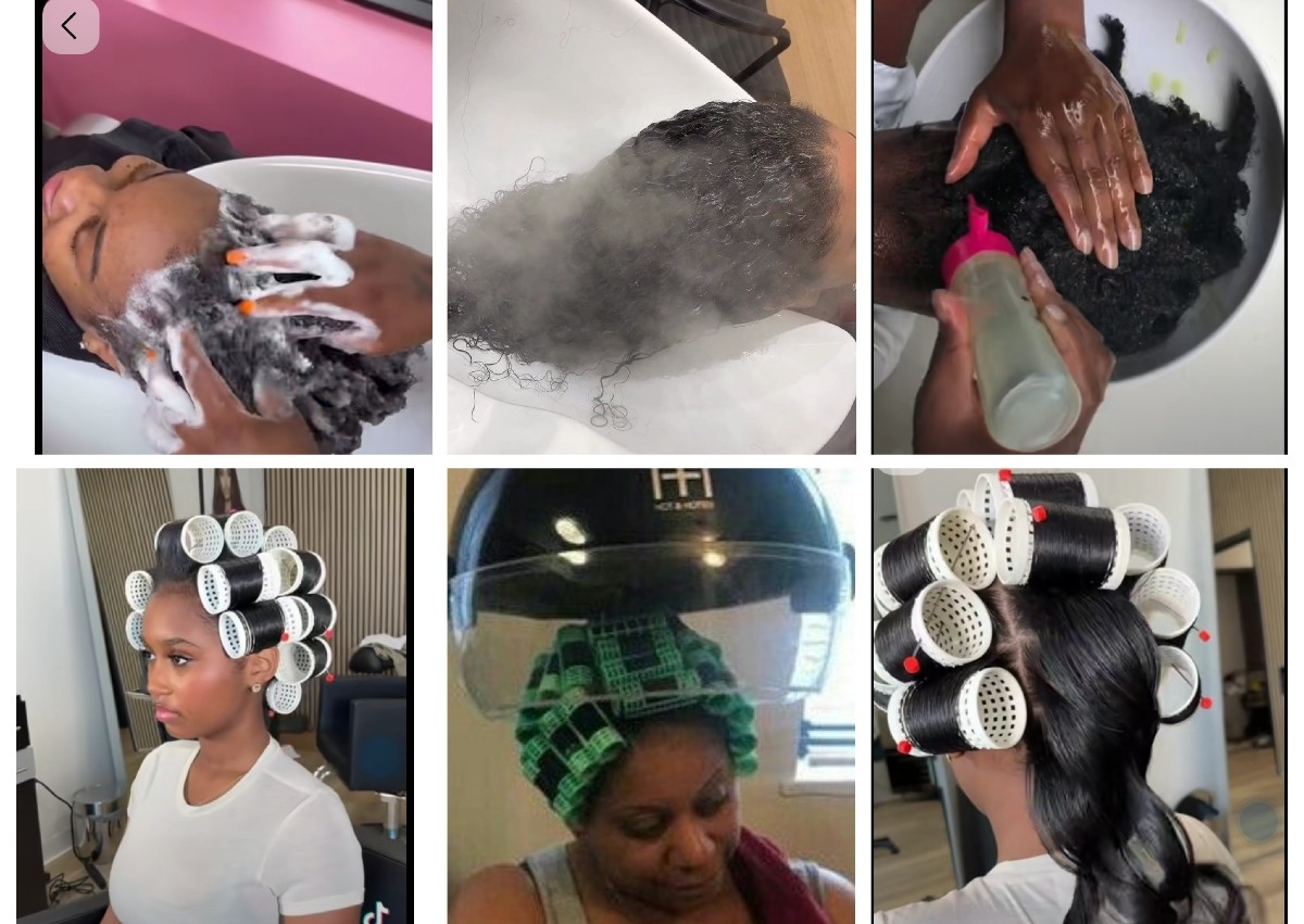 Washing and Setting ( Velvet Care)