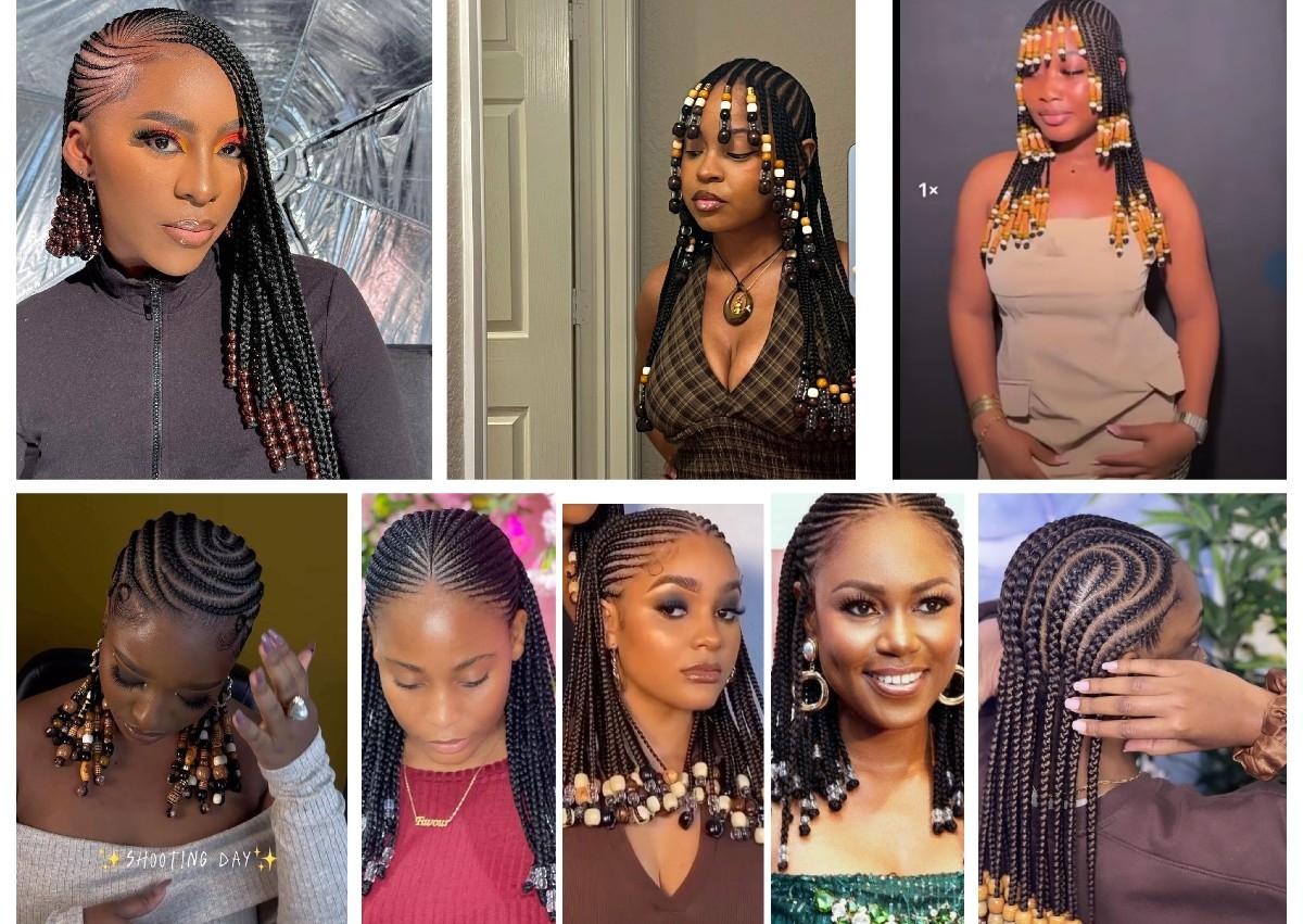 Ghana Weaving with beads