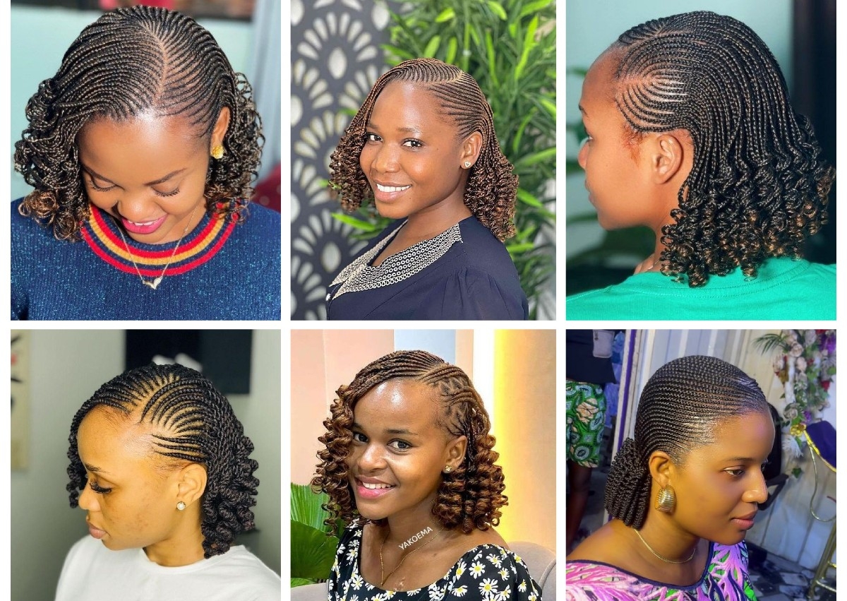 Short & Curly Ghana Weaving