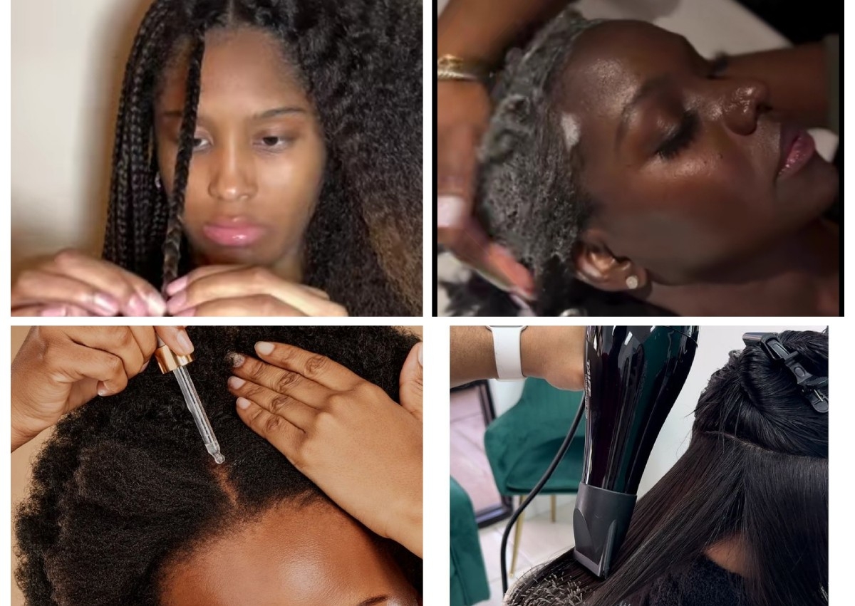 Take down (Not tangled hair)