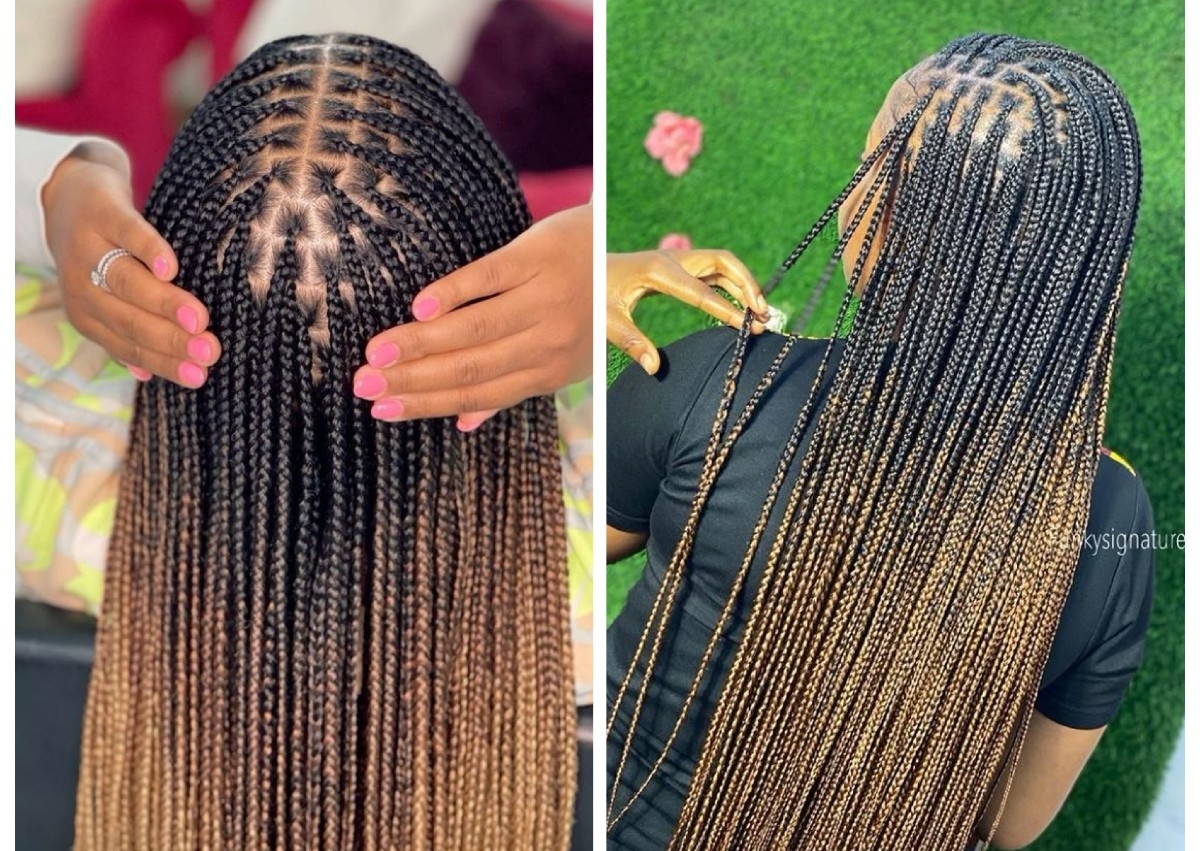 Knotless Braids - Small