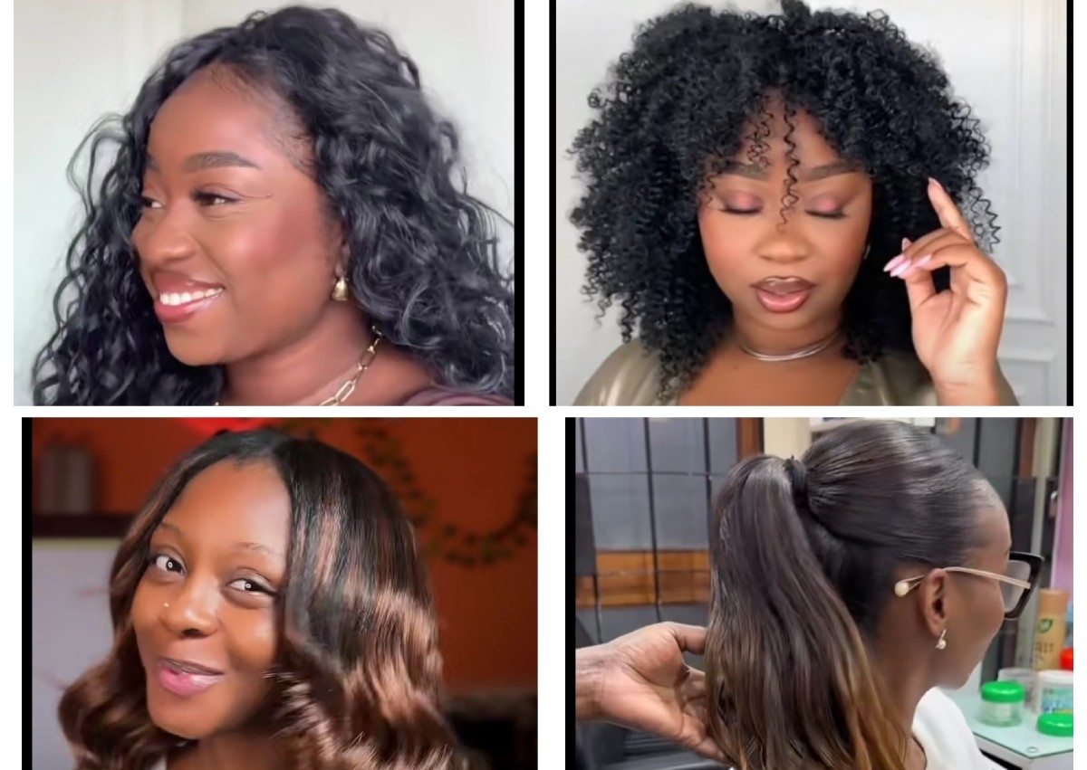 Sew in/ Fixing of weave- on (Synthetic bundles)