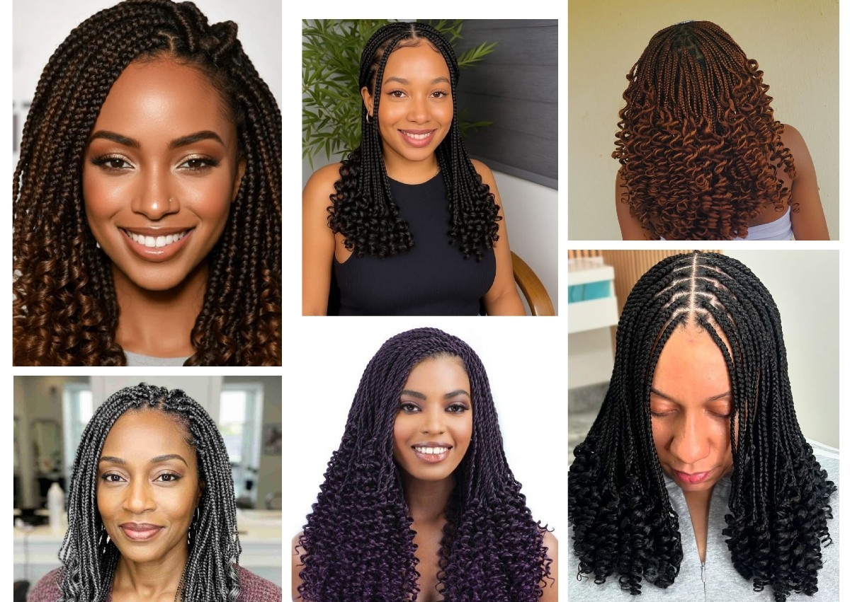 Curly Braids-Medium