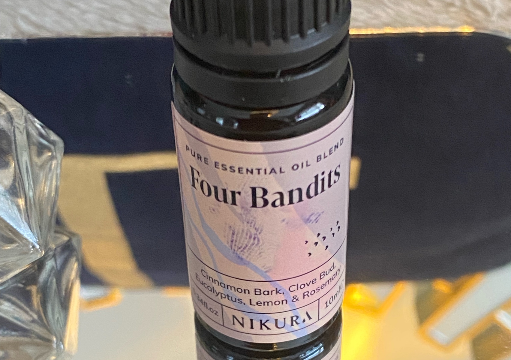 Nikura Four Bandits essential oil gift set