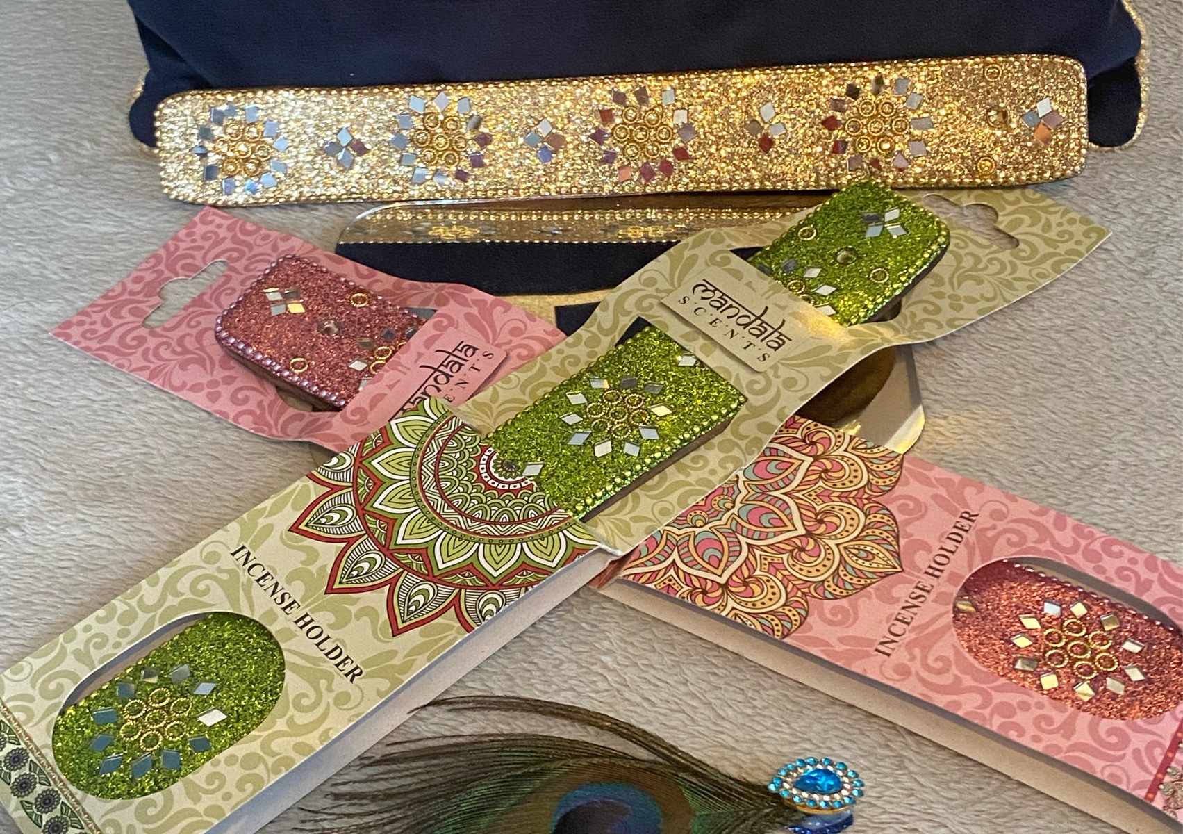 Beautiful Mandala incense holders