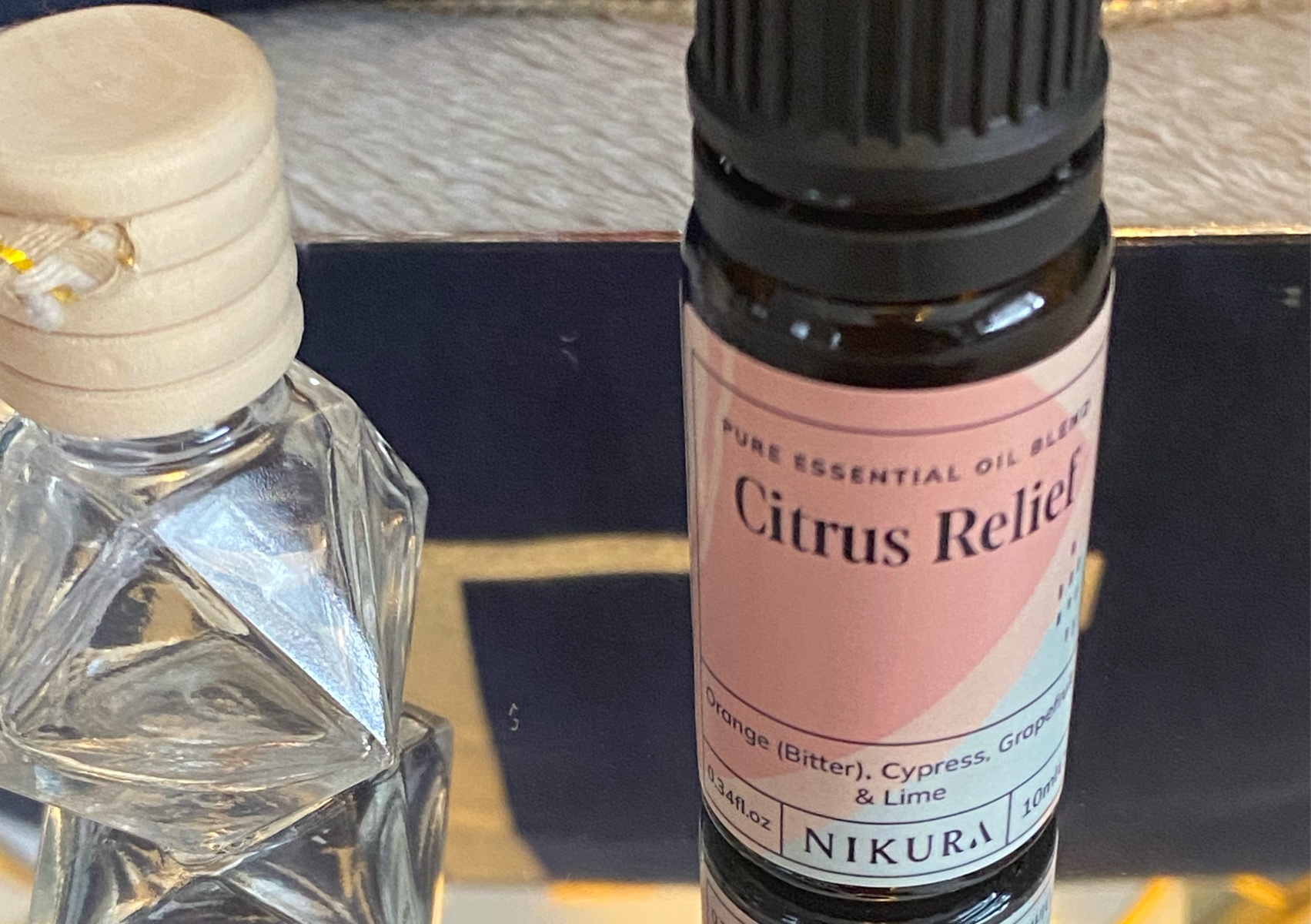Nikura  Citrus Relief essential oil gift set