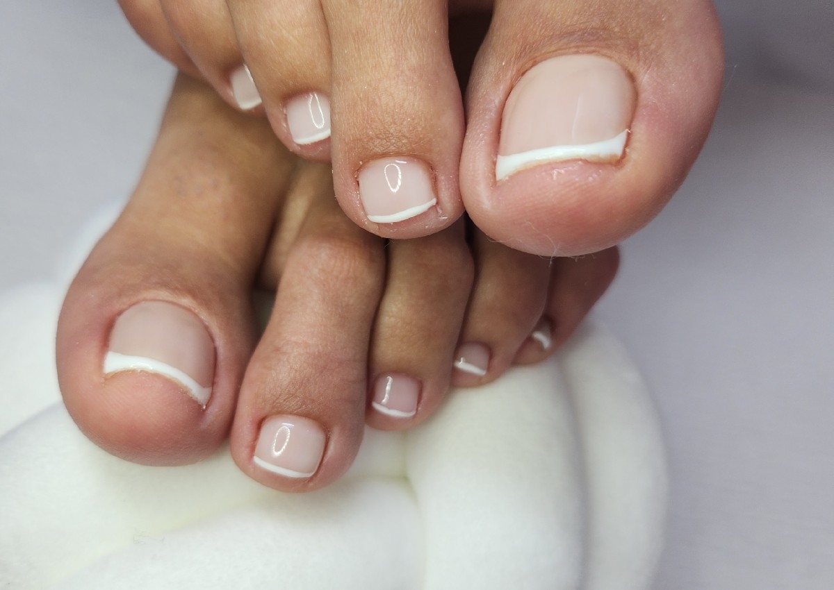 Pedicure Gel +French Baby Boomer / Gel + French Pedicure 