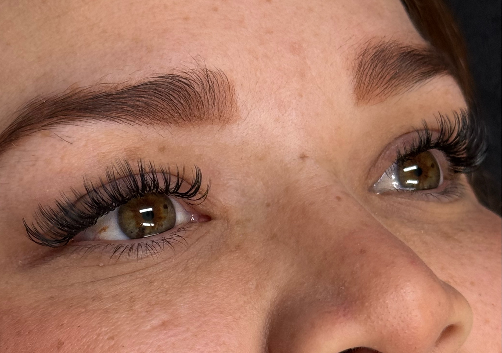 Mascara effect lashes 