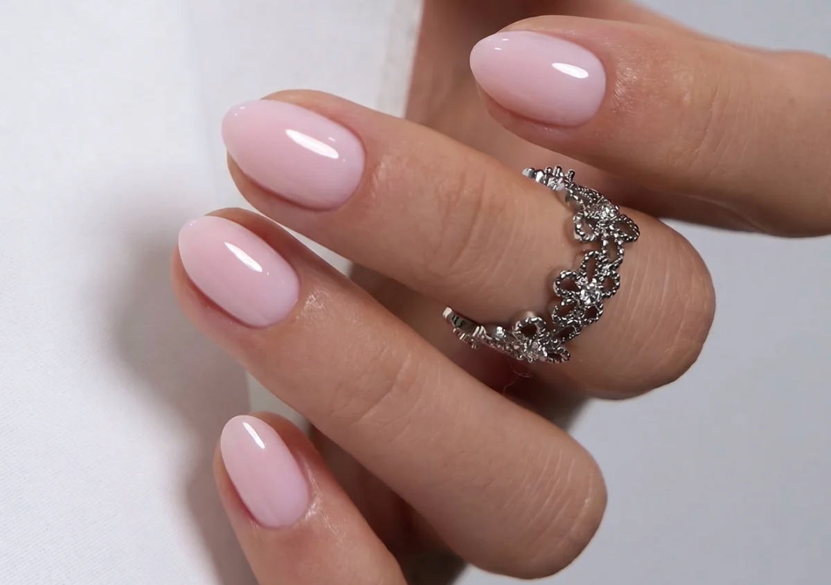 Builder gel overlay without extensions