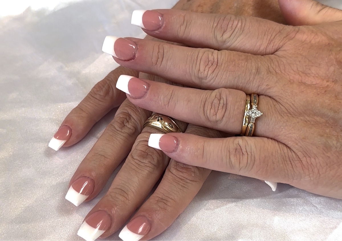 Fill in pink & white