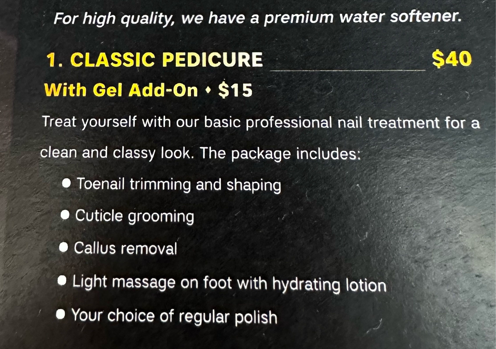  Classic Pedicure 