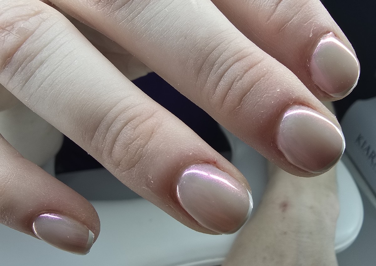 Builder gel mani/fill