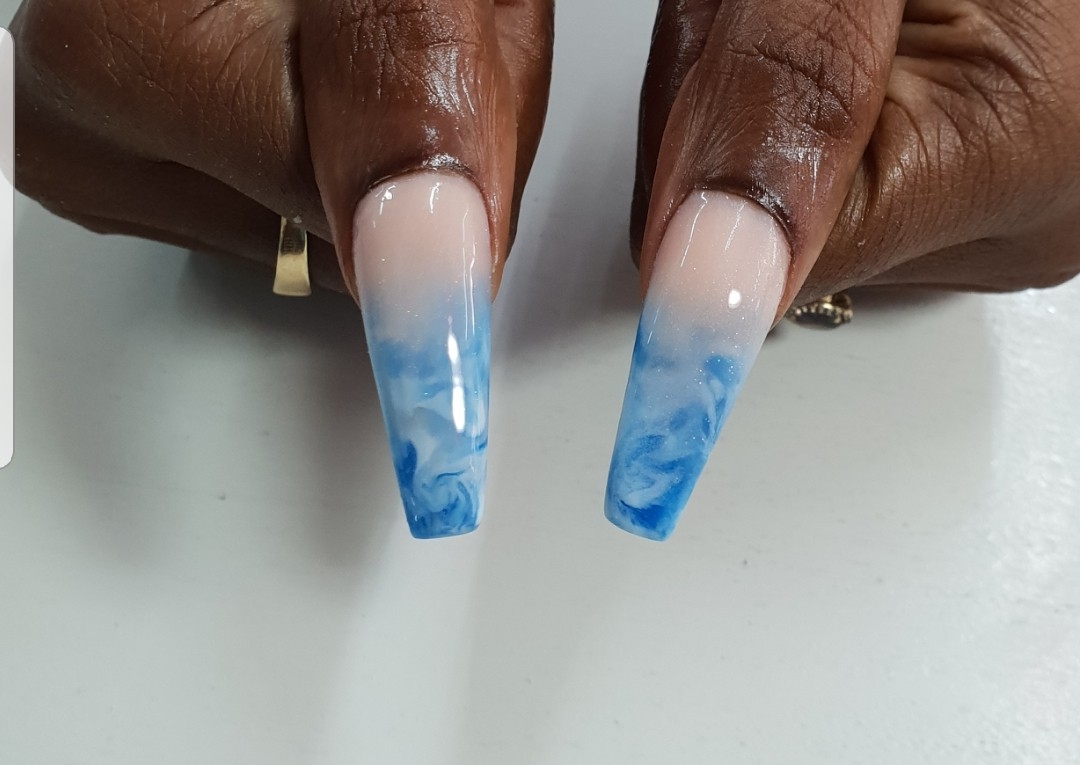 Marble Ombré Full Set
