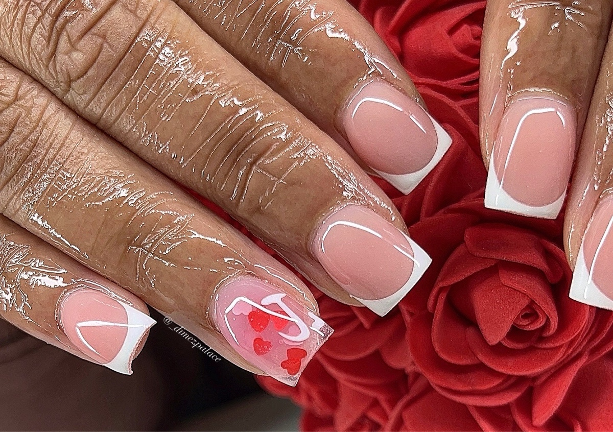 Classic French Tip | Builder Gel 