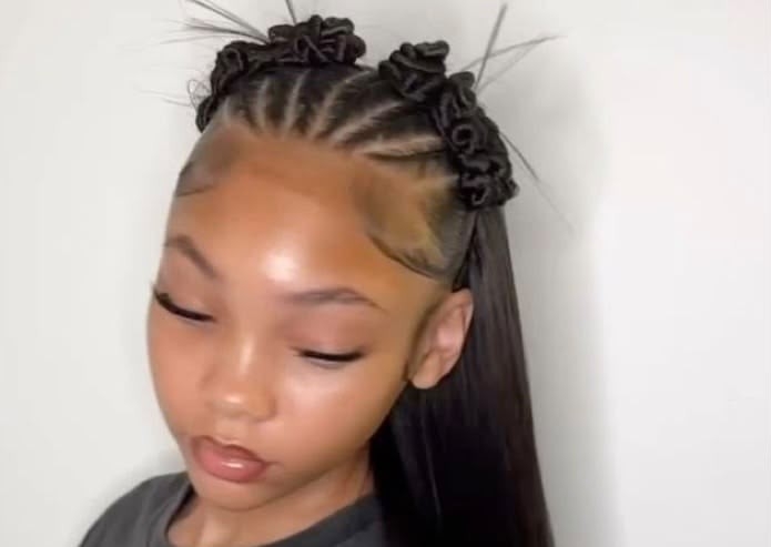 Miscellaneous Style with weave in at back 