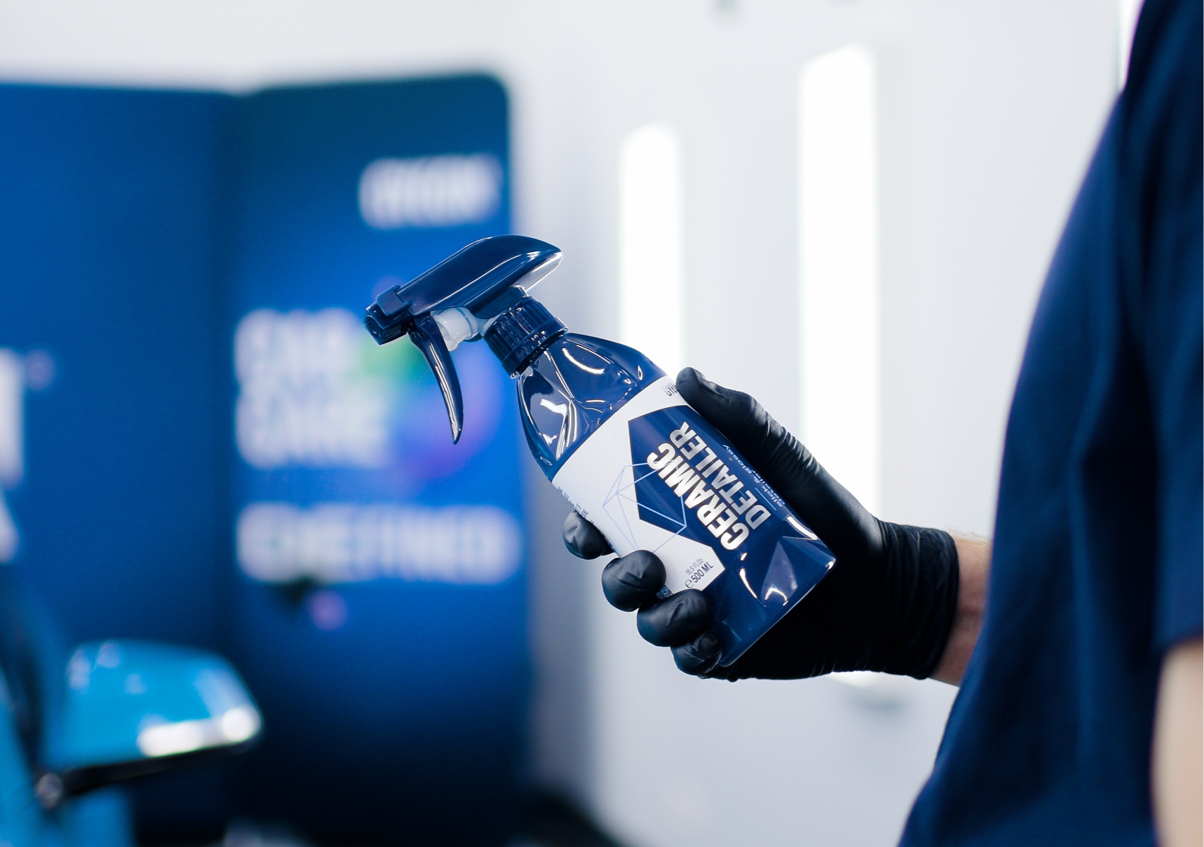 Vehiculo con ceramica SiO₂