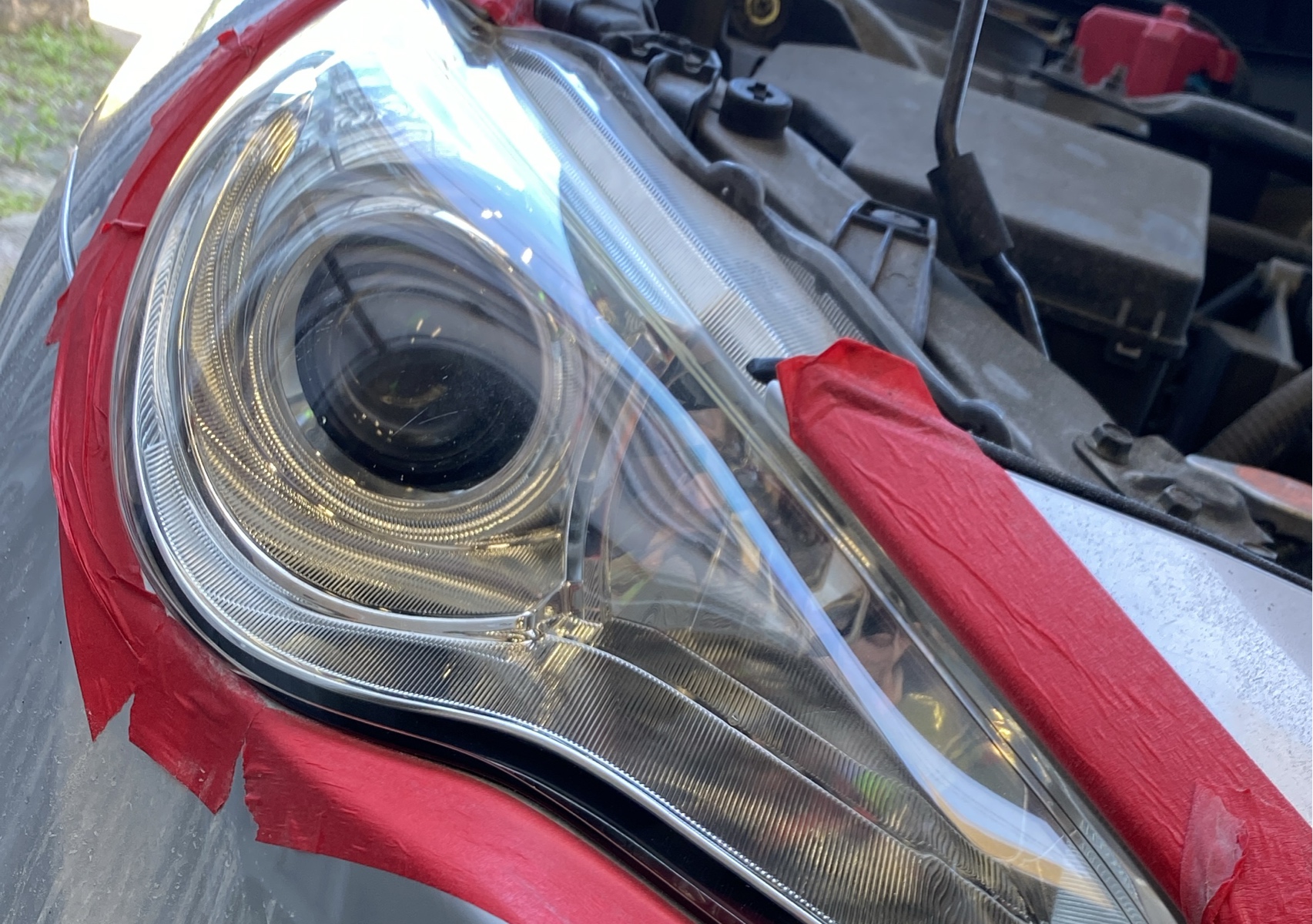 Restauración de focos.