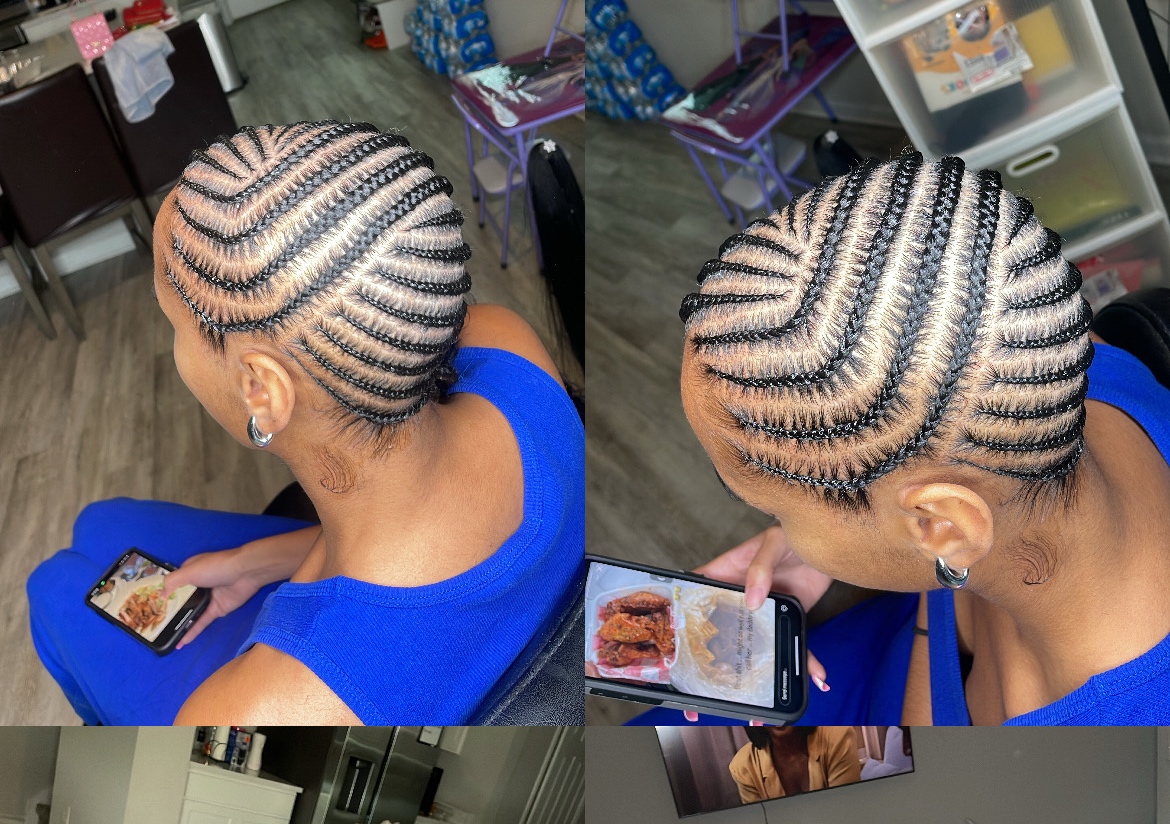 Medium lemonade braids hip length