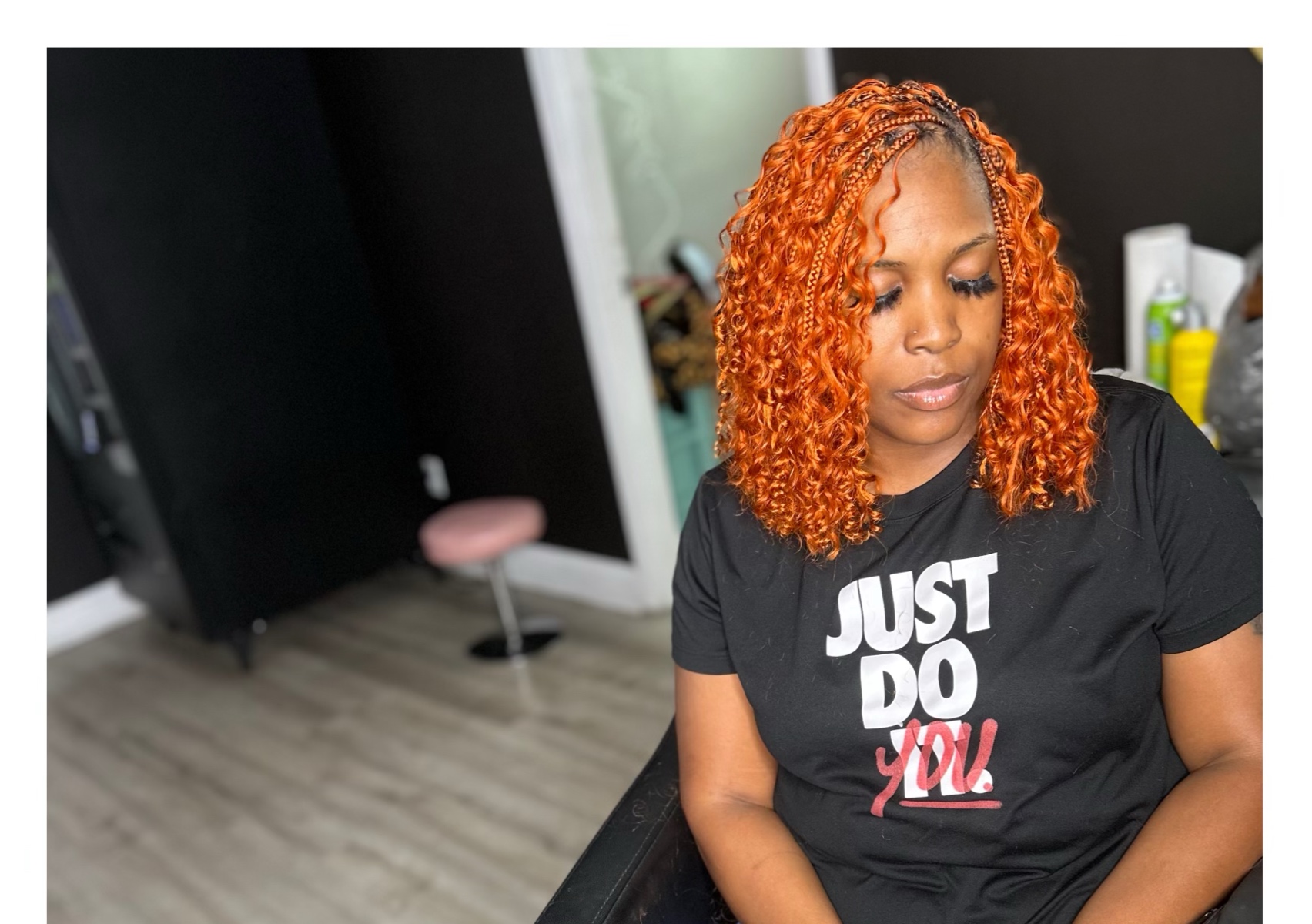 Smedium Boho bob color  