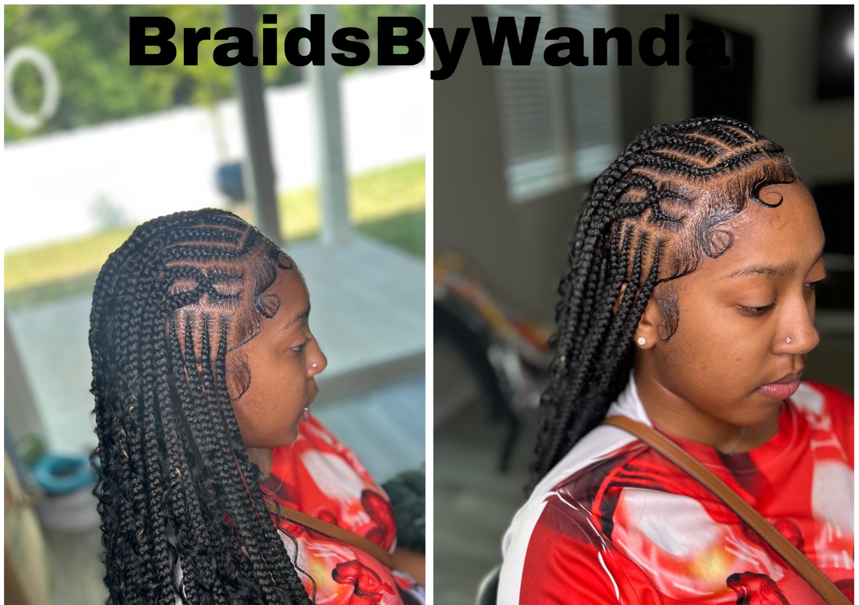 Fulani Braids W/Boho