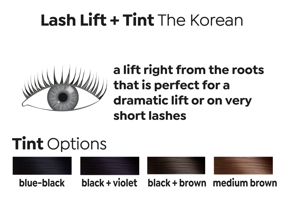 Lash Lift + Tint: The KOREAN Lift