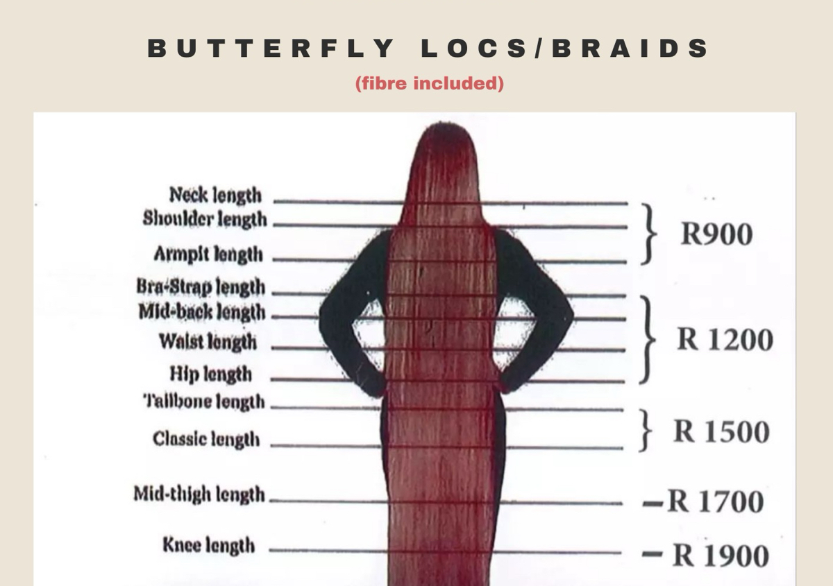 Butterfly/River Locs