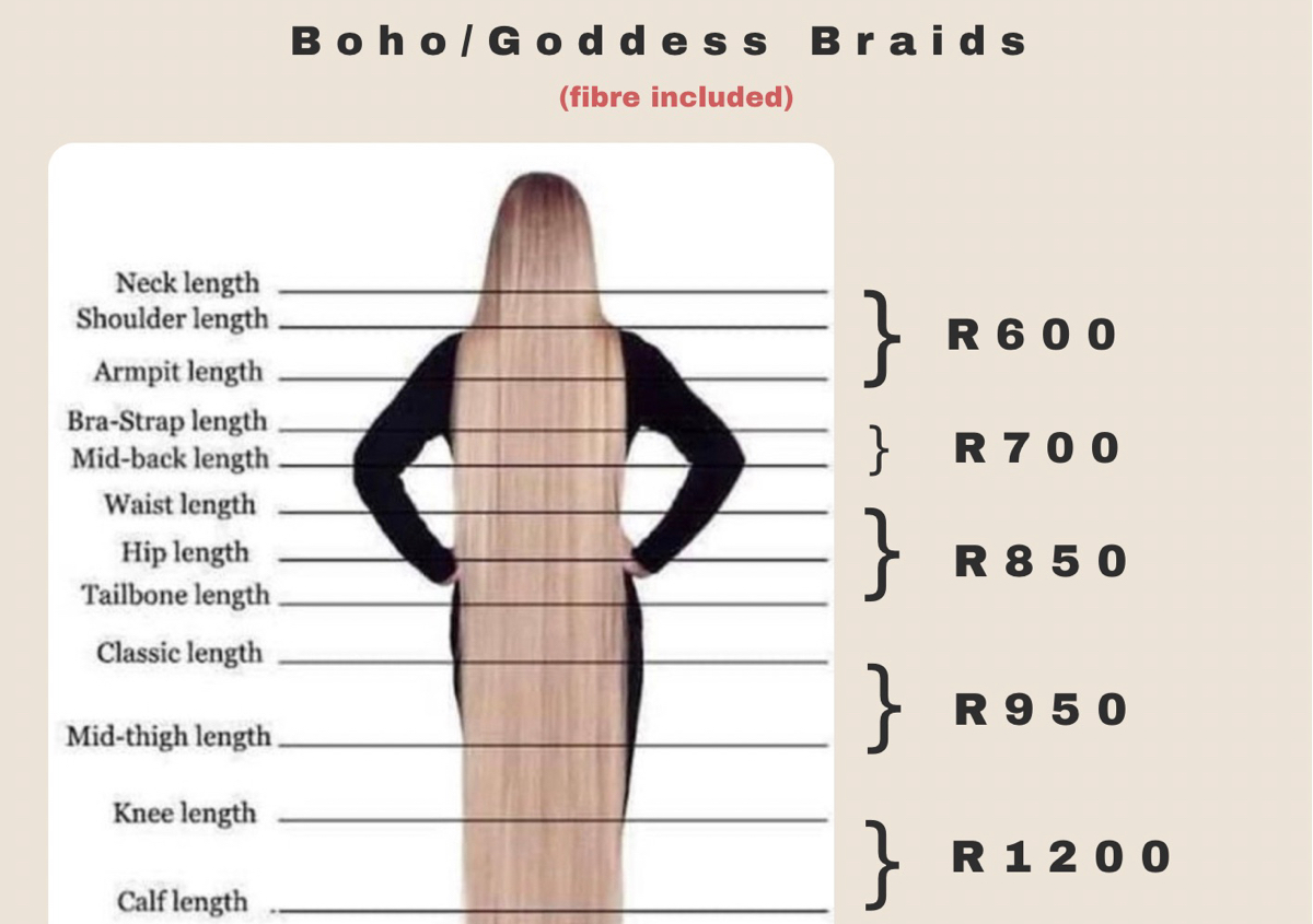 Boho/Goddess Braids 