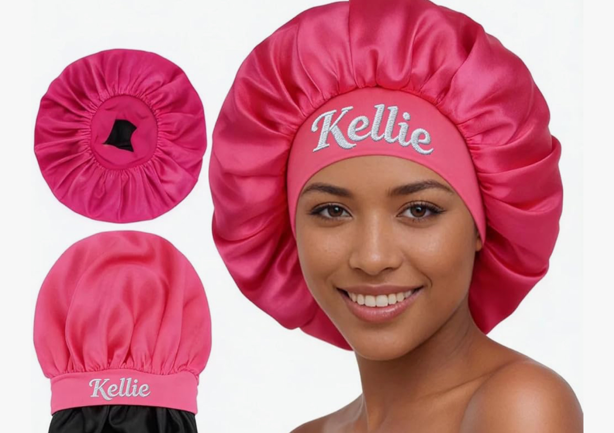 Custom Made Reversible Satin Bonnet