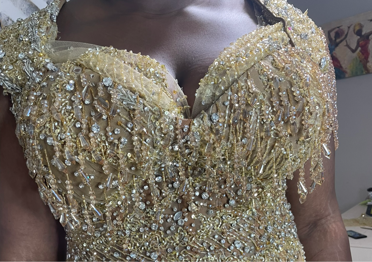 Reception/Prom dress Alterations Fitting 