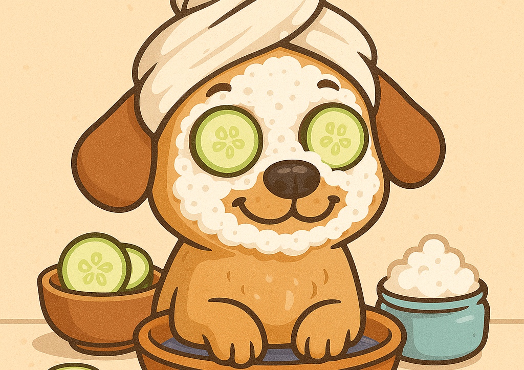 Cucumber melon foaming facial