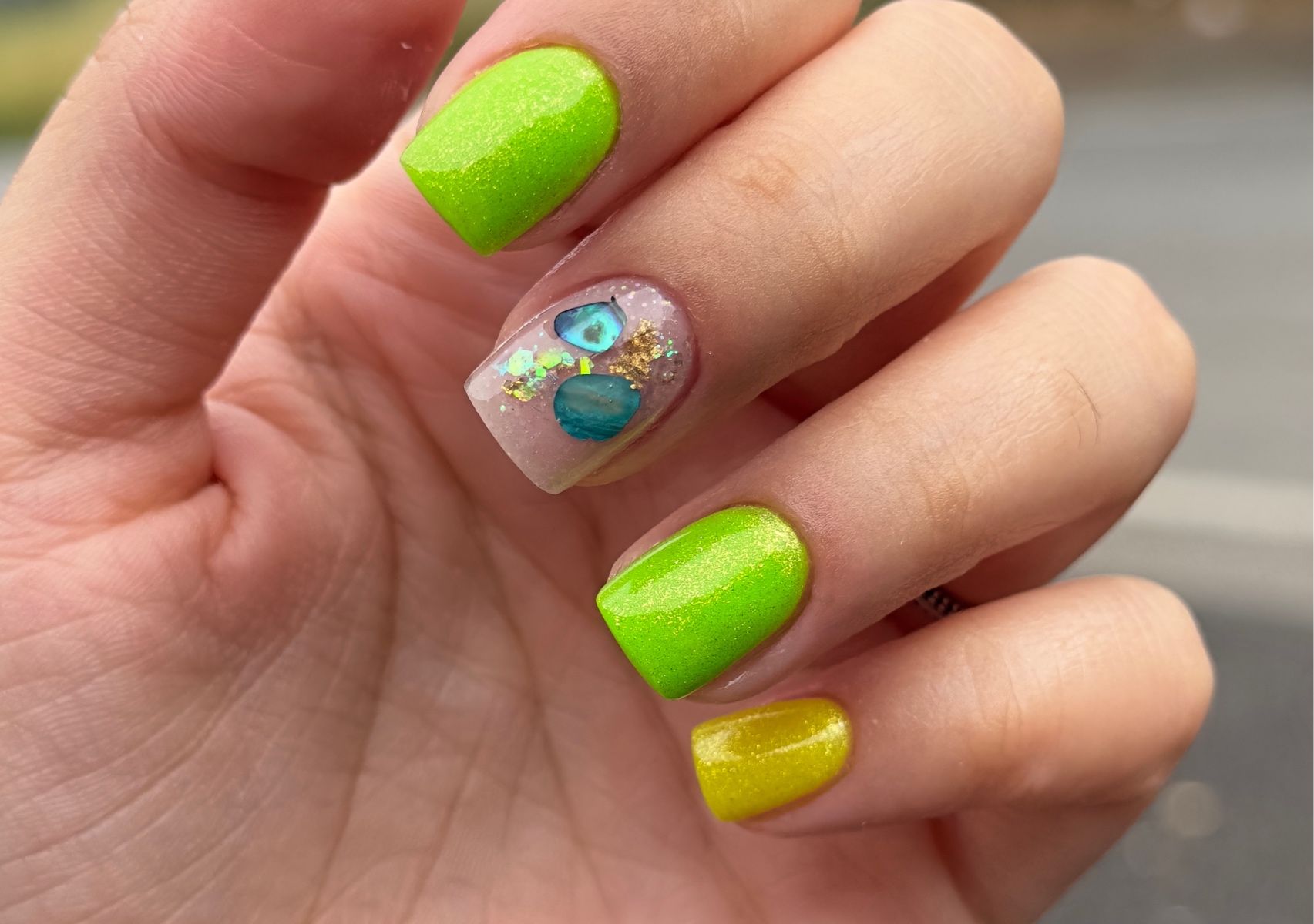 Manicura + Acrílico de Color