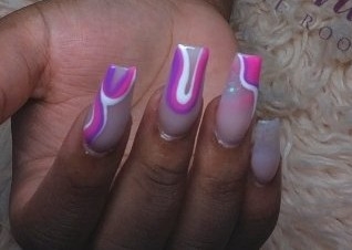 NAIL ART (LINE WORK) (per pair hands)