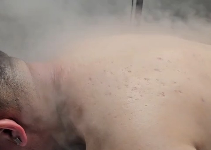 Bacial  ( Back facial with Black head extractions)