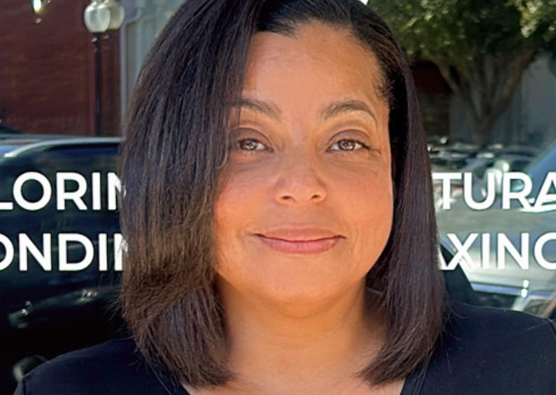 Relaxer blow dry flat iron