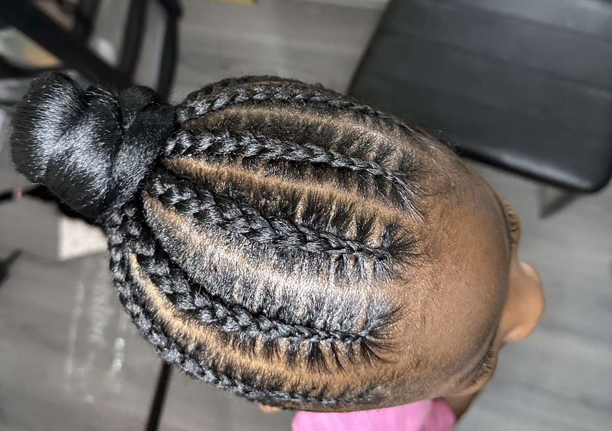 Kids cornrows  (1/2)