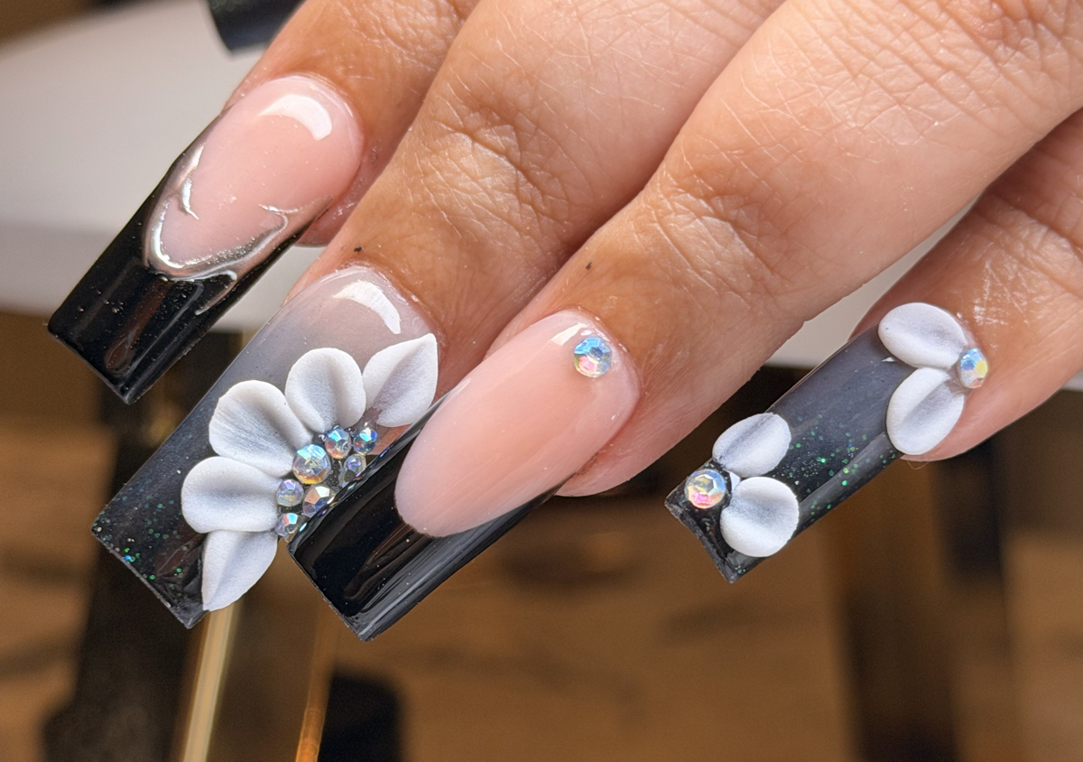 Color change long -cambio de color largo 💅🏻✨