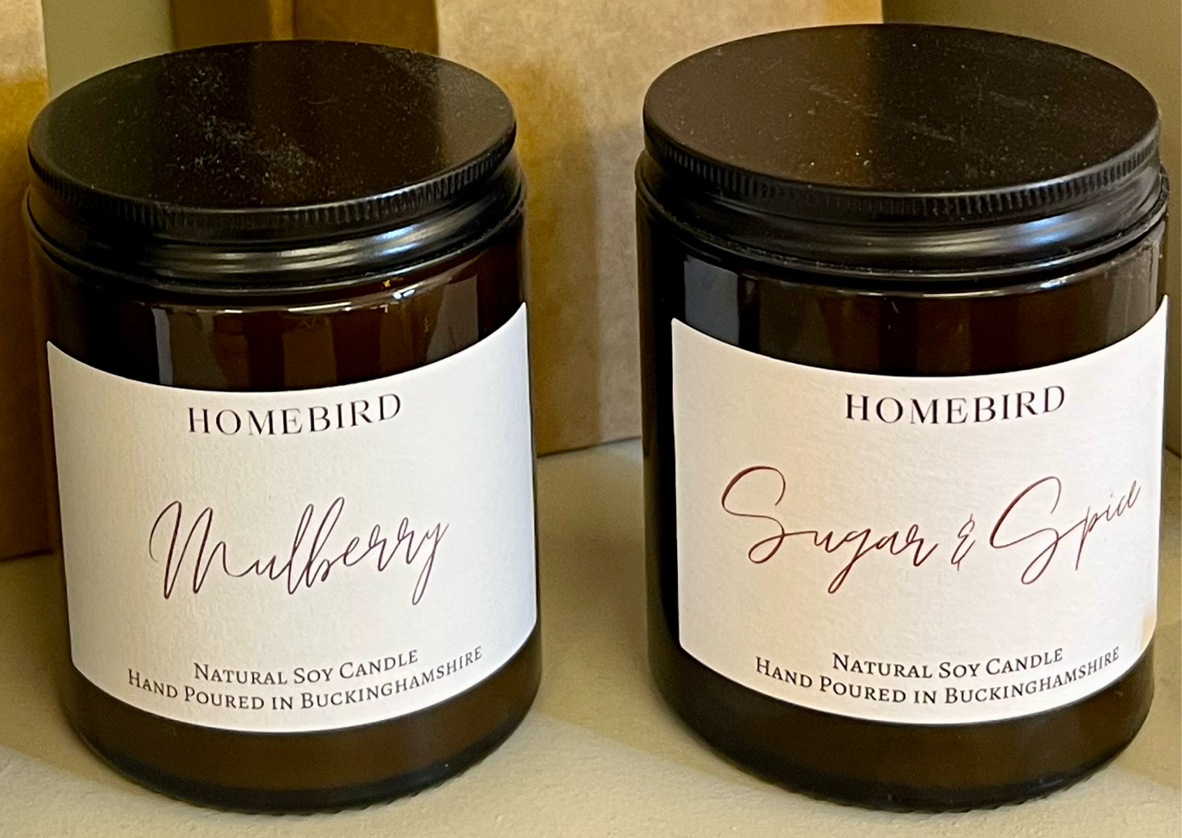 Homebird Candle - Sugar and Spice