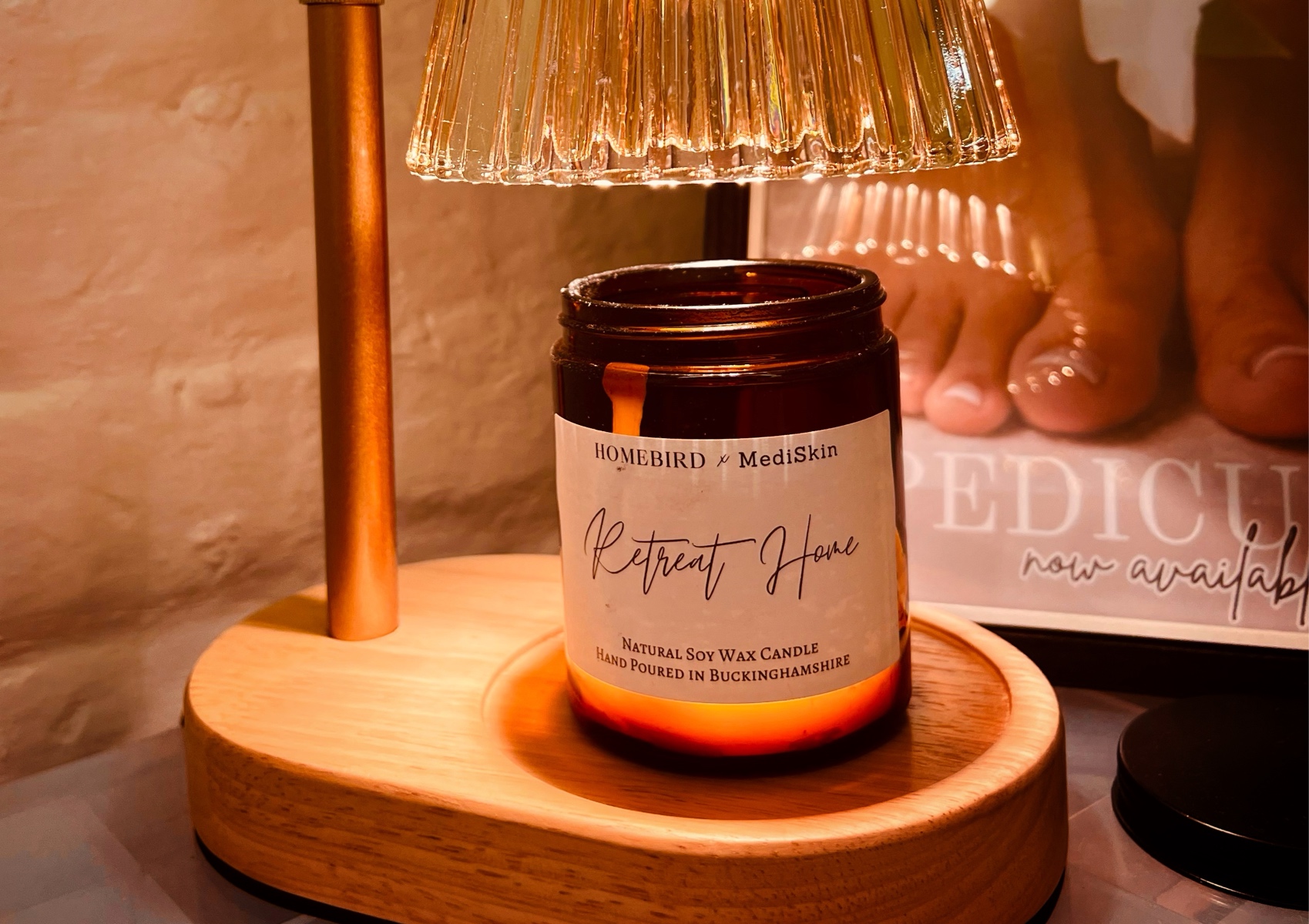 Homebird & Mediskin- Retreat Home Candle